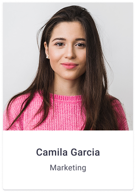 Camila Garcia - Marketing Specialist